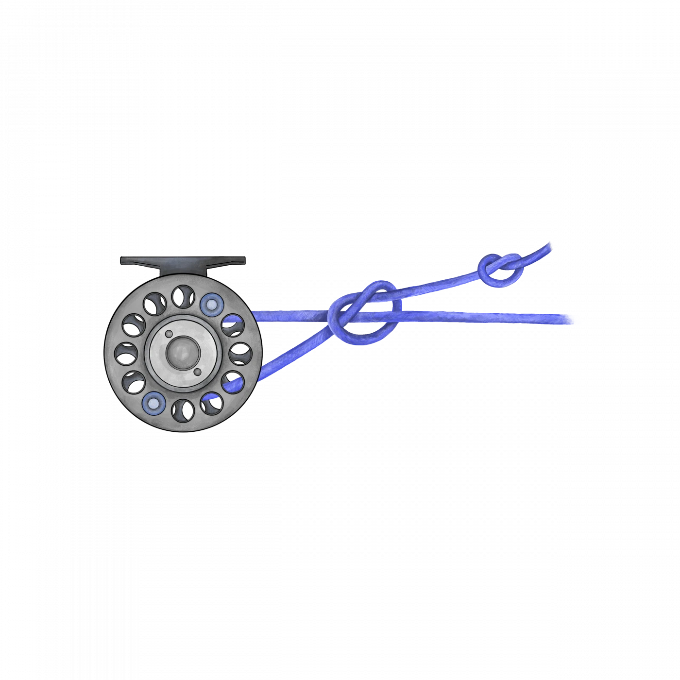 attaching fly backing to reel How to tie the Arbor Knot • FlyFish Circle